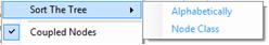 Menu View Sort The Tree