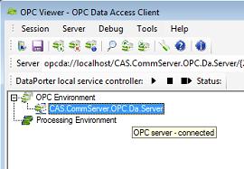 OPCViewer Successful Connection