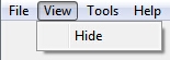 View menu