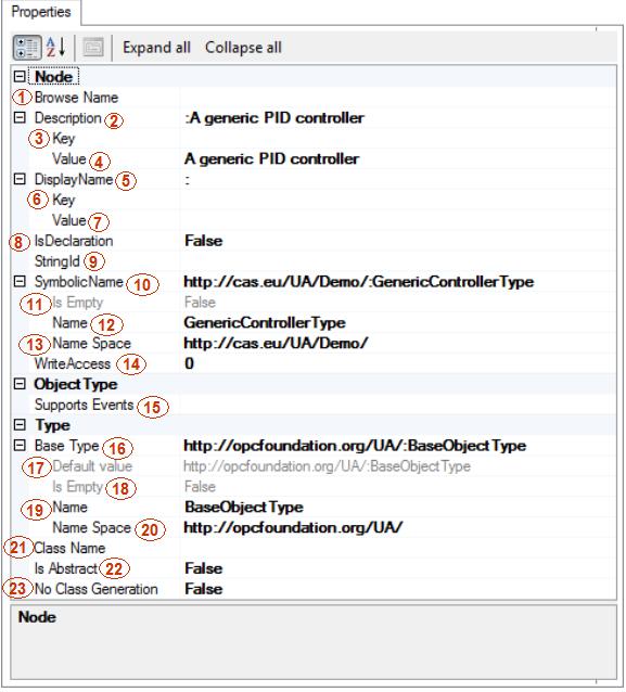 Object Type Property Grid